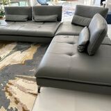 Leather sofa Scenario Roche Bobois