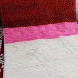 Traditional handmade beni ouarin rug size 150 x 250