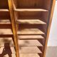 double curtain cabinet, vintage