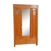 1950s oak wardrobe