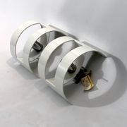 Stilux Milano Model Lido, pair of large sconces from 60s