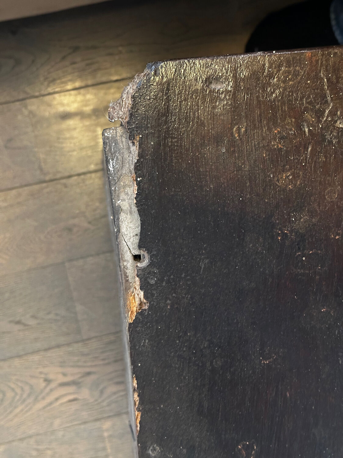 Antique display cabinet in carved wood – Louis XV style – 19th century