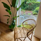 Rattan armchair