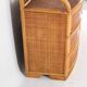Commode en rotin  et laiton