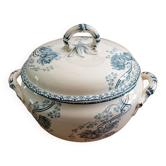 Iron earth tureen Sarreguemines Royat