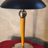 Lampe champignon ( dit paquebot) 1975 a 85. , h41 X l31 black mat