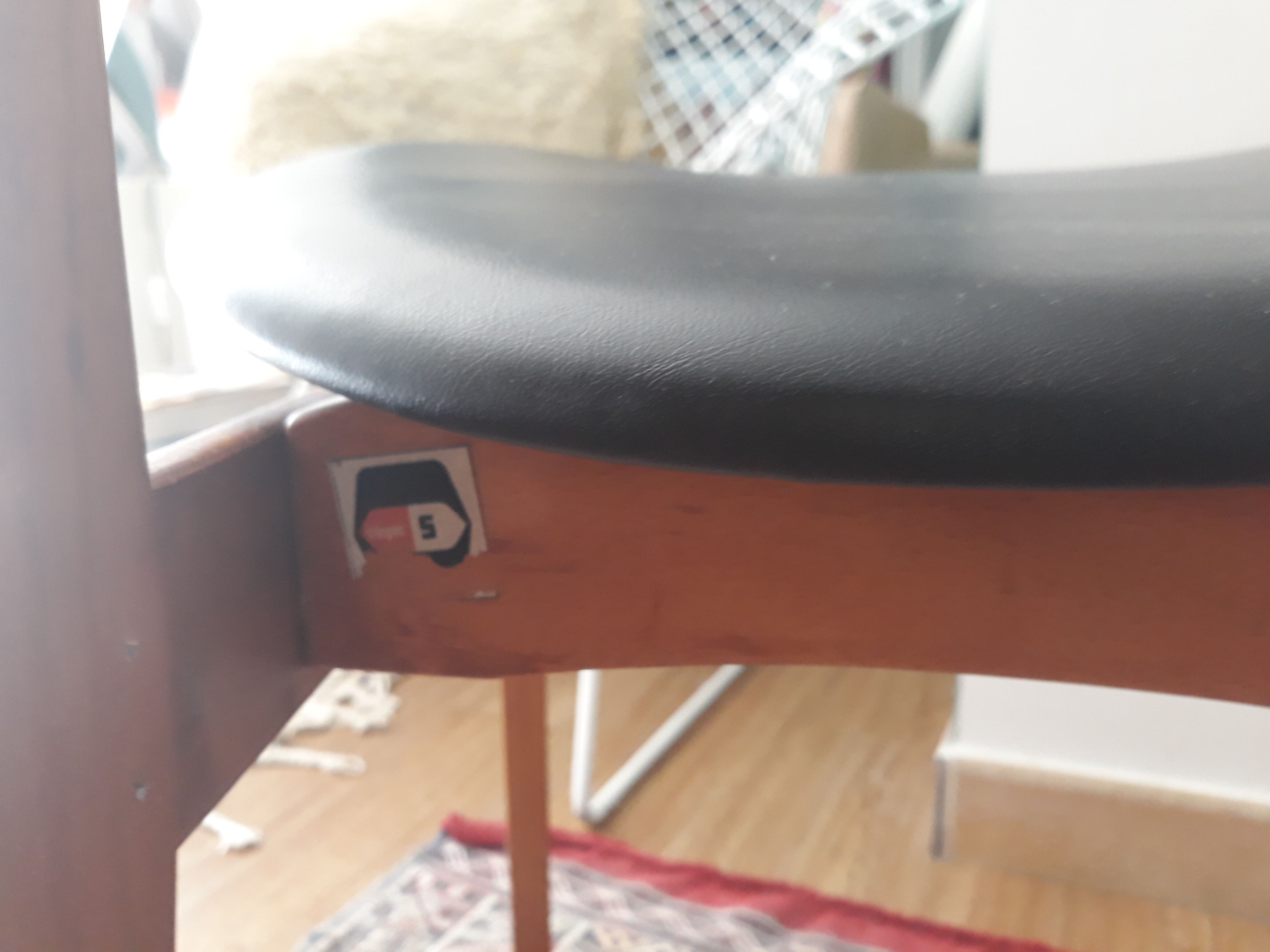 Chair Roger Landault for Robert Sentou vintage