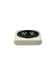 Space age black and white ceramic ashtray / vide poche, Italy 1970s