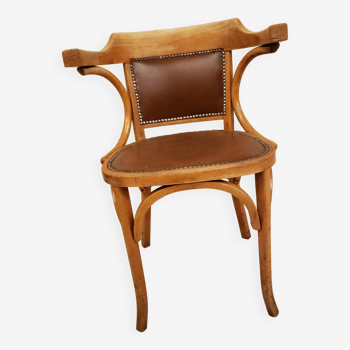 Baumann faux leather office chair