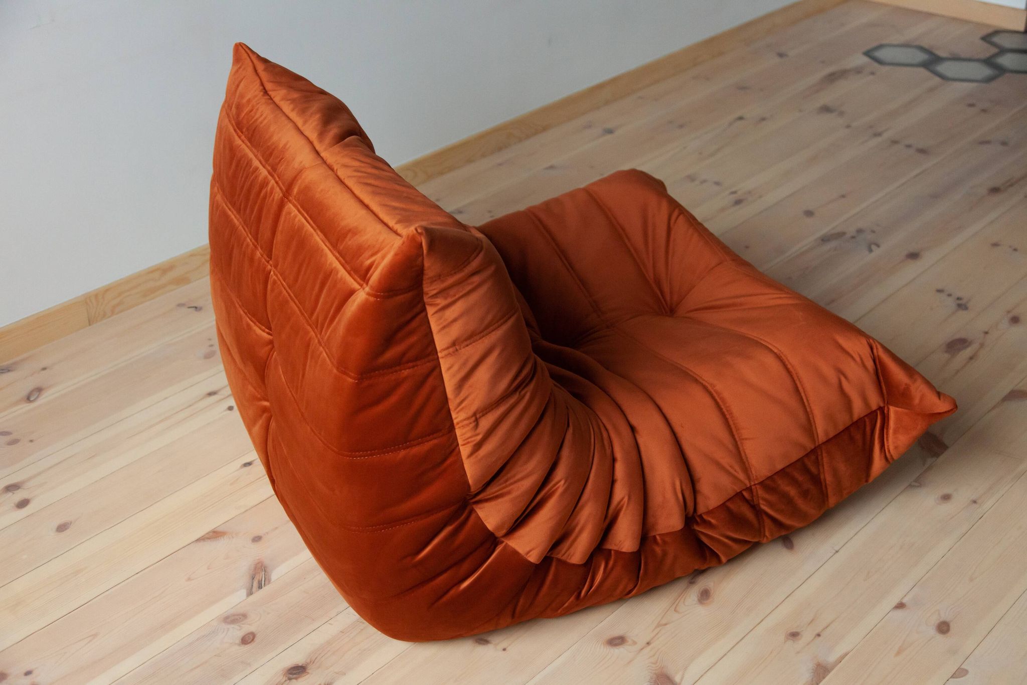 Togo armchair and footstool model designed by Michel Ducaroy 1973