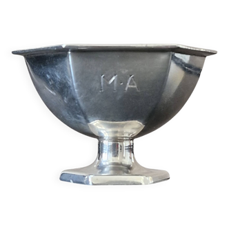 American solid silver salver