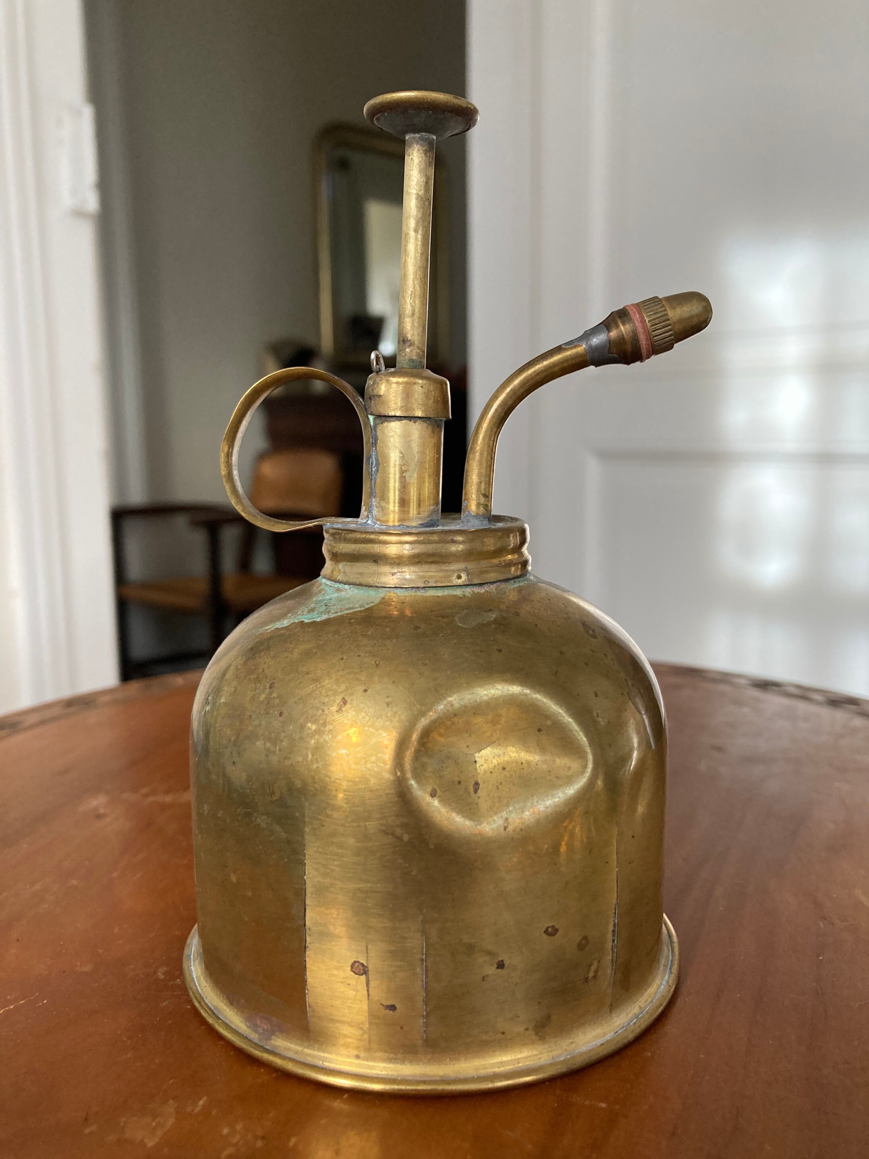 Vintage antique Hong Kong brass sprayer