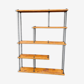 wall shelf "symmetrical", industrial style