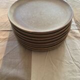 Lot of 8 flat sandstone plates