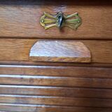 Curtain binder cabinet