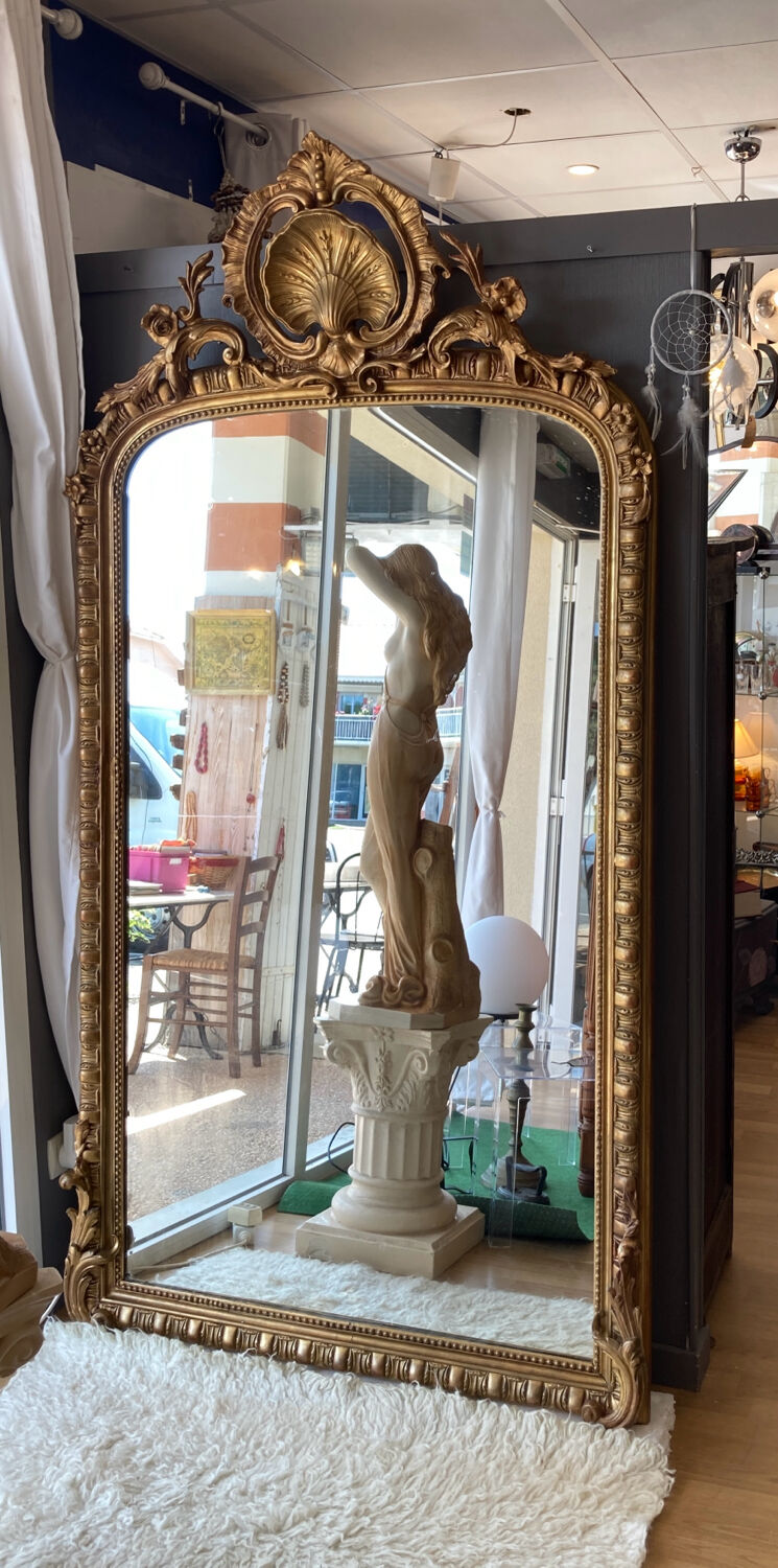 Golden mirror high 2m old