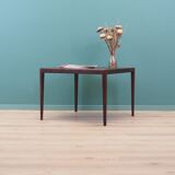 Table basse en palissandre, design danois, années 1970, production : Danemark