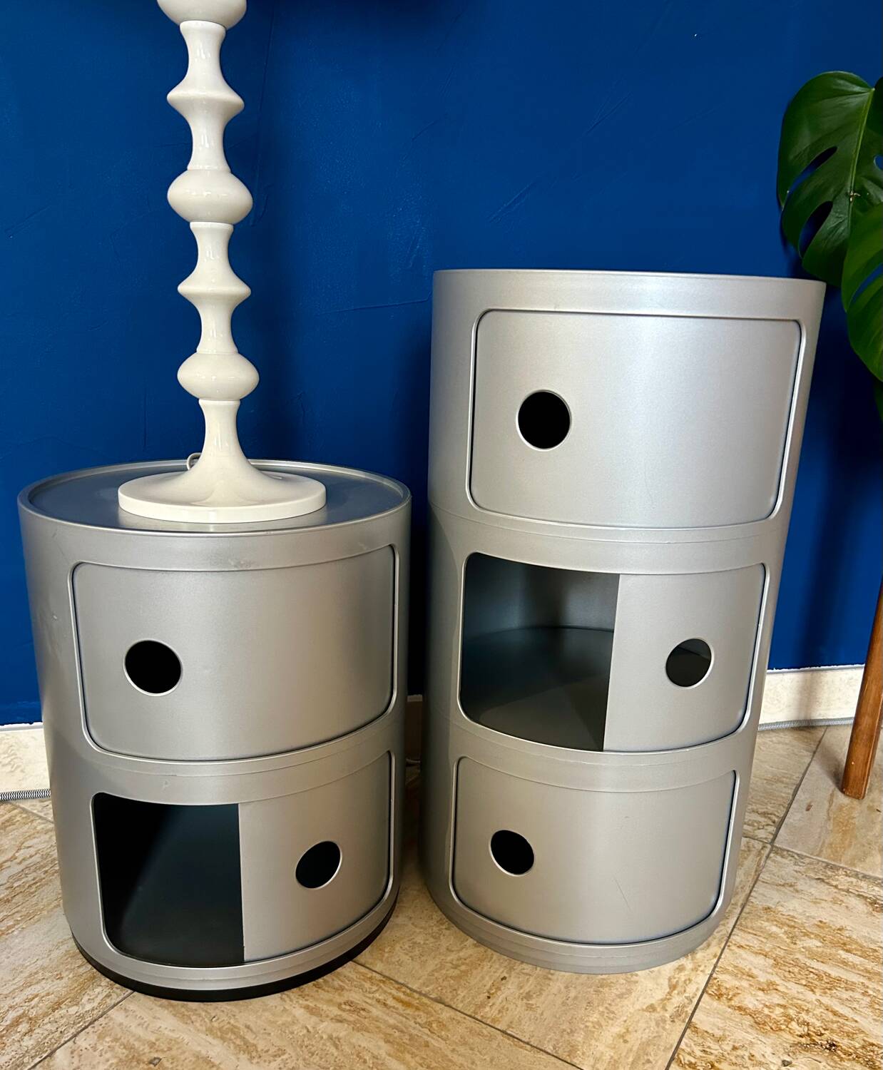 Pair of Kartell bedside tables