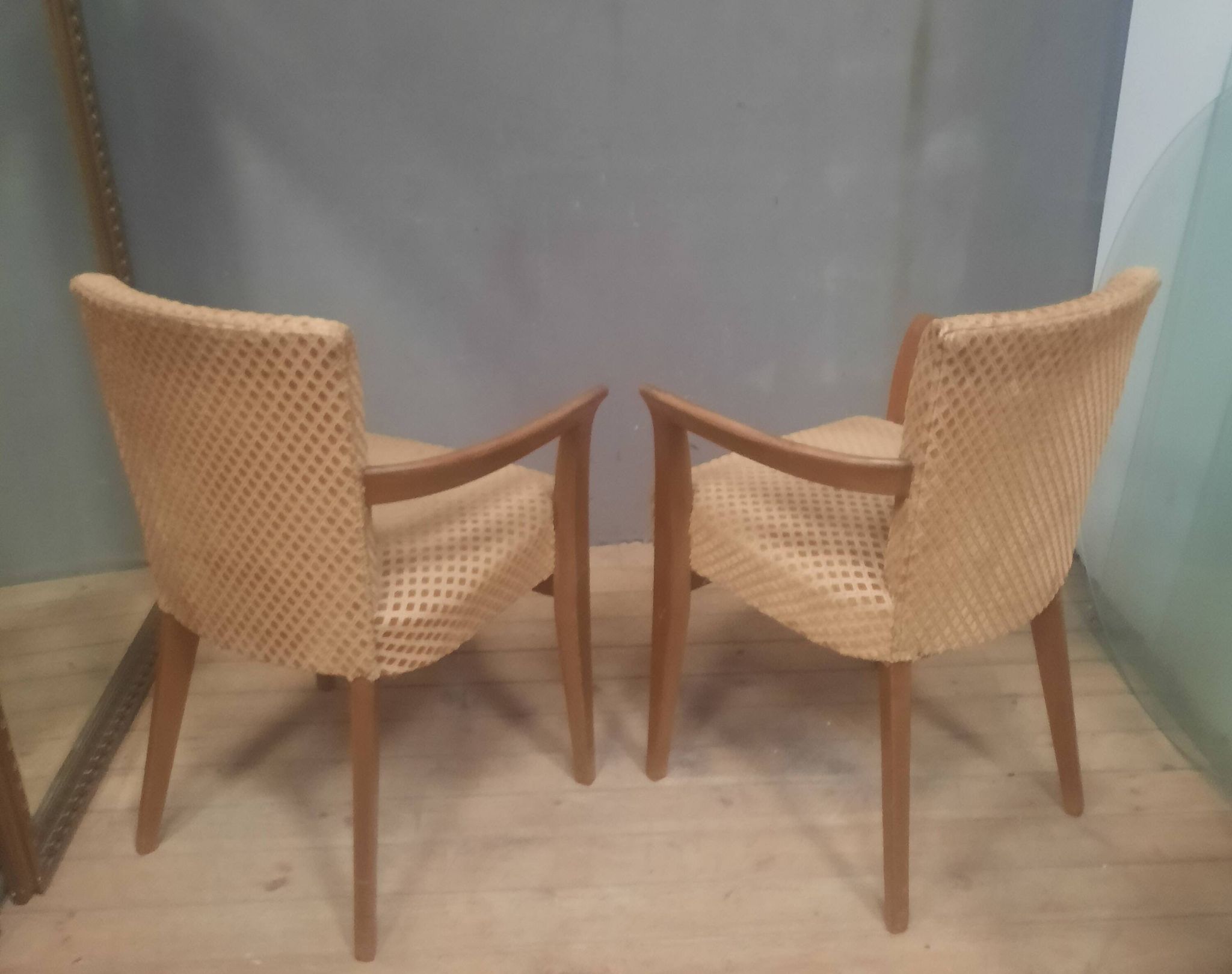 Paire de fauteuil  bridge