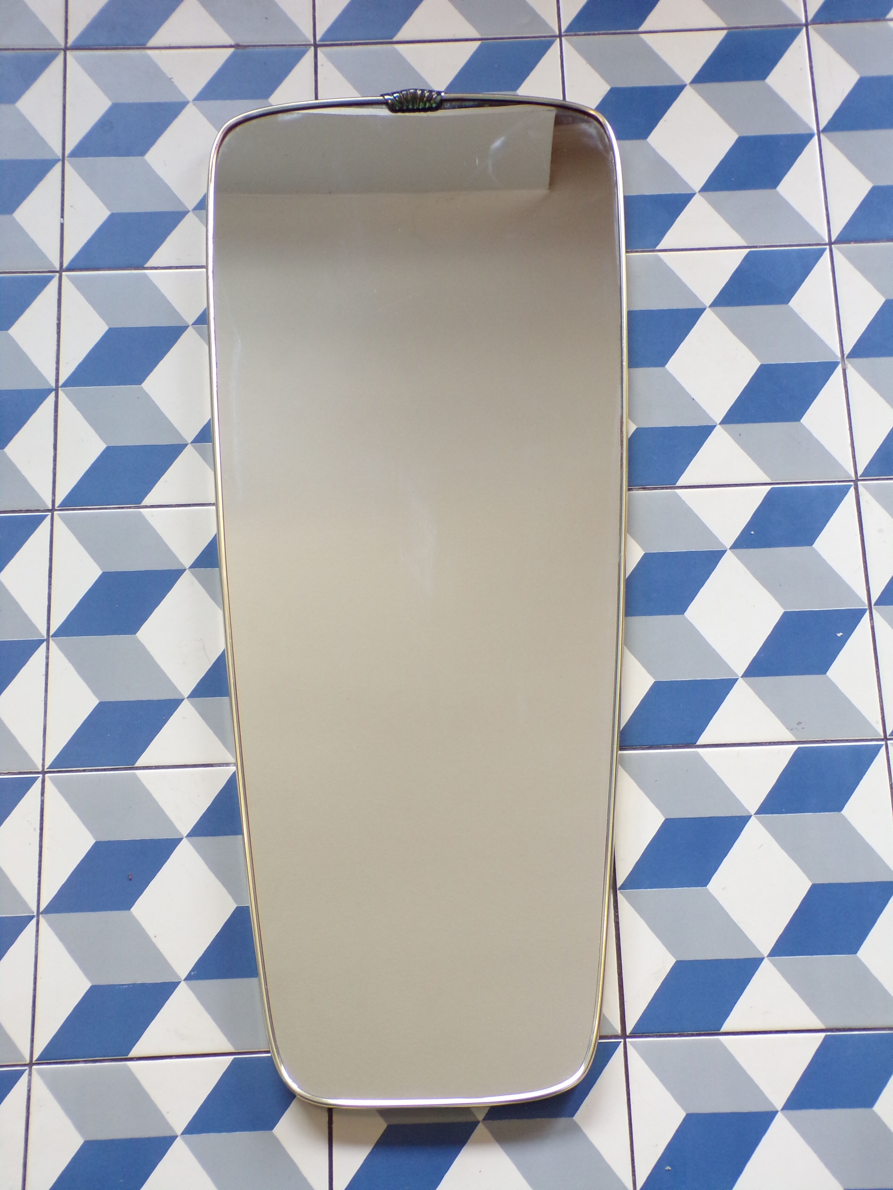 Vintage mirror mirror 33X78 cm