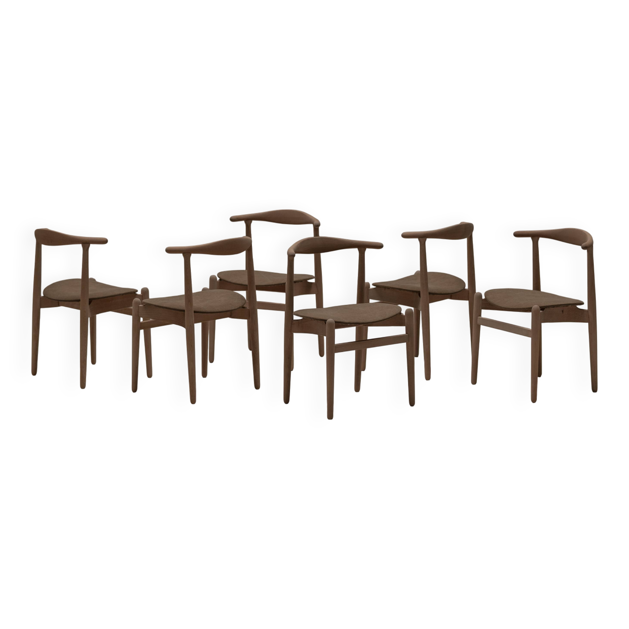 Model FH 1934 dining chairs by Hans J. Wegner