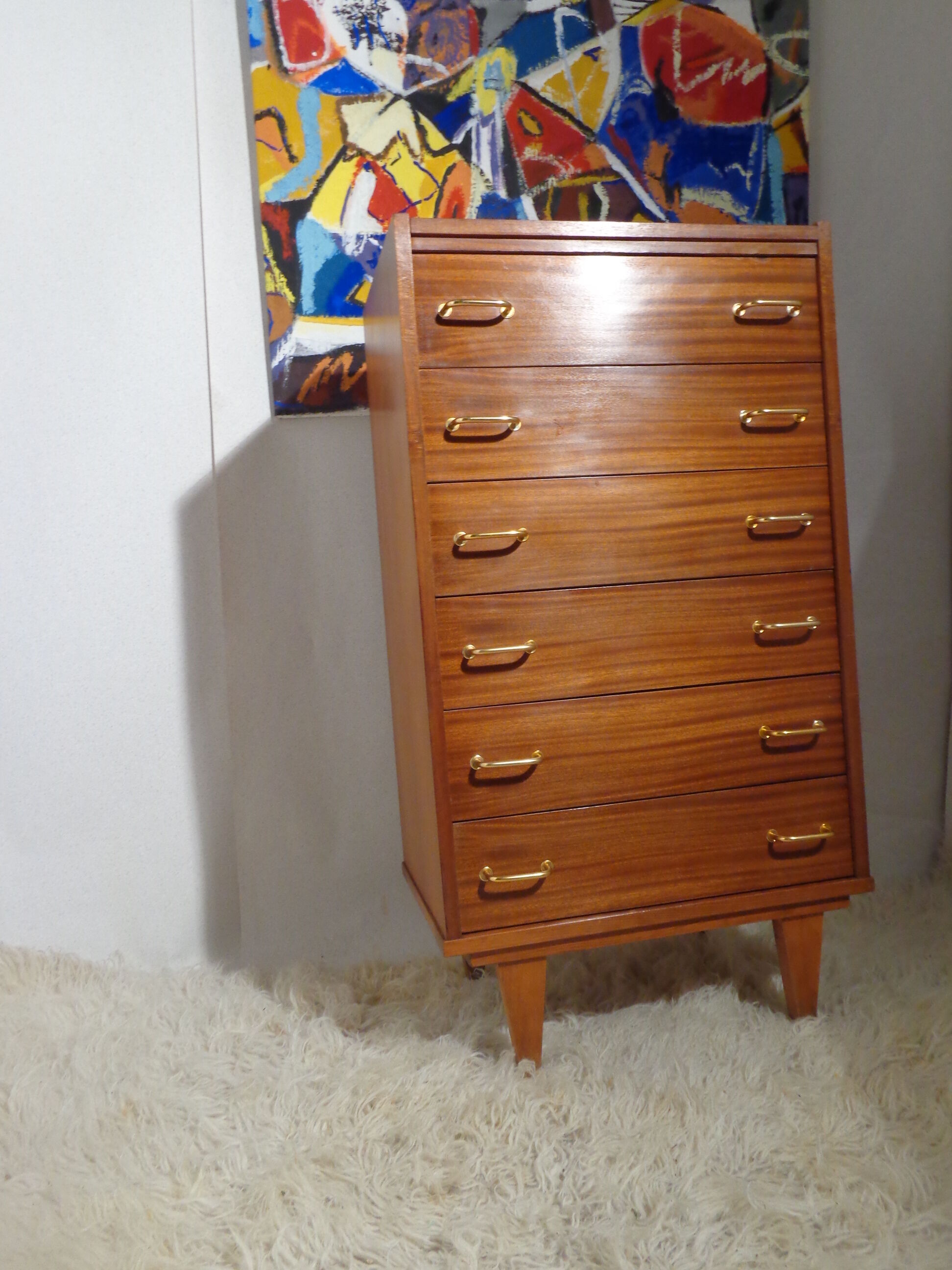 Chest of drawers vintage 60s