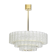 Glass tube chandeliers from Murano by Doria, Germany, 1960s.