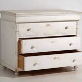 Antique white commode (c.1900) #18
