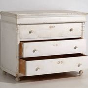 Commode ancienne blanche (c.1900) #18