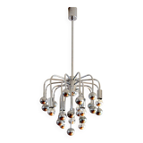 Sputnik space age chandelier 9 lights 1970s