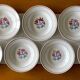 7 antique deep plates in Saint-Amand earthenware (Nord)