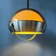 Suspension Space Age Mid-Century Lakro - adjustable height lamp from the 70s
