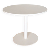 Table ronde tulipe pied central