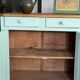 Ancien buffet parisien vert amande