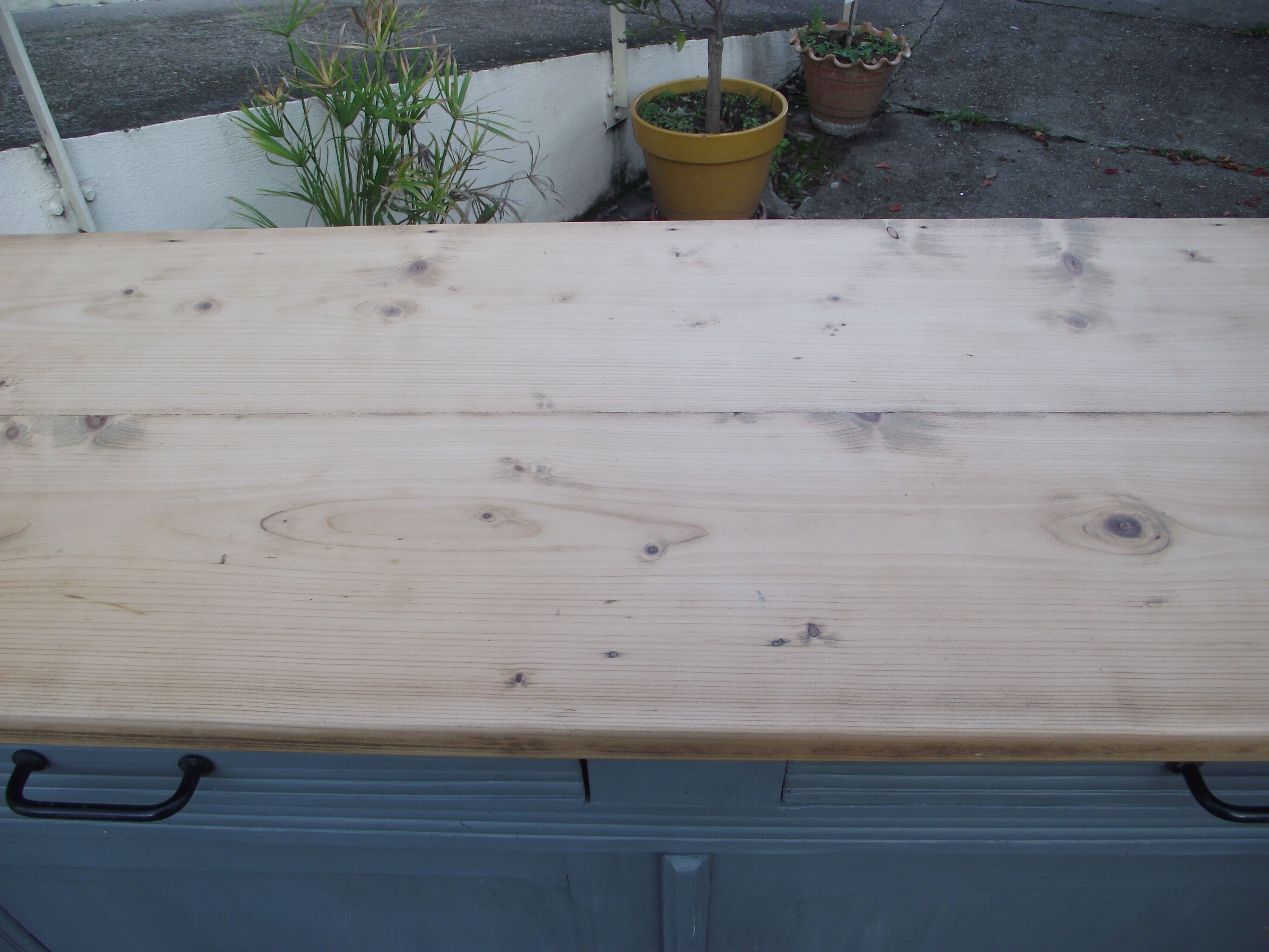 Parisian sideboard of the 30s 40s in painted fir