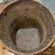 Panier à thé ancien en bambou tressé – Asie