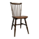 Vintage "Western" chair in dark wood