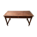 Solid wood farm table