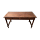 Table de ferme bois massif