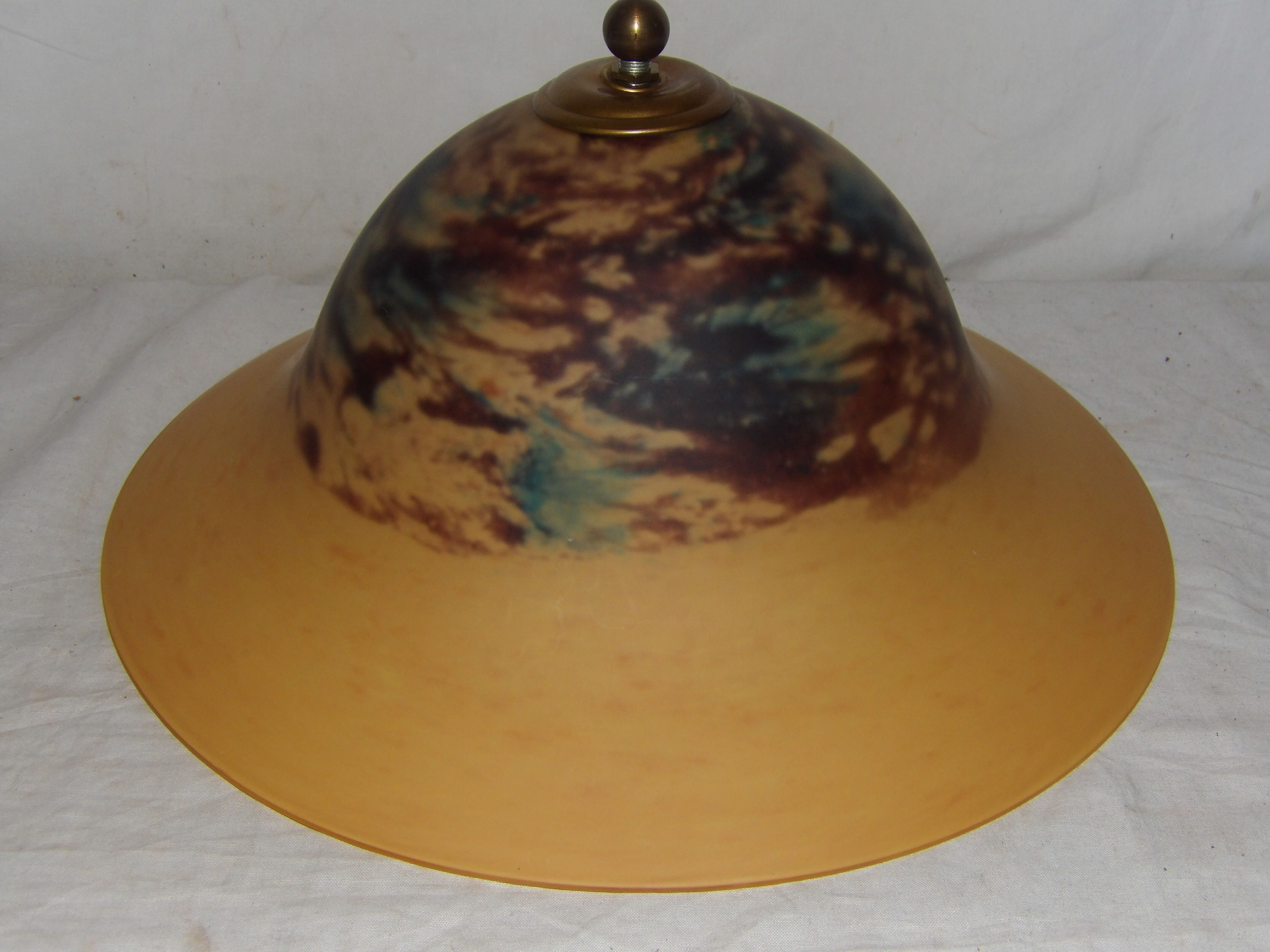 Ceiling lamp glass paste Tiel individual manufacture like school nancy equipped fasteners, bulbs