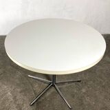 Vintage round dining table, 1960