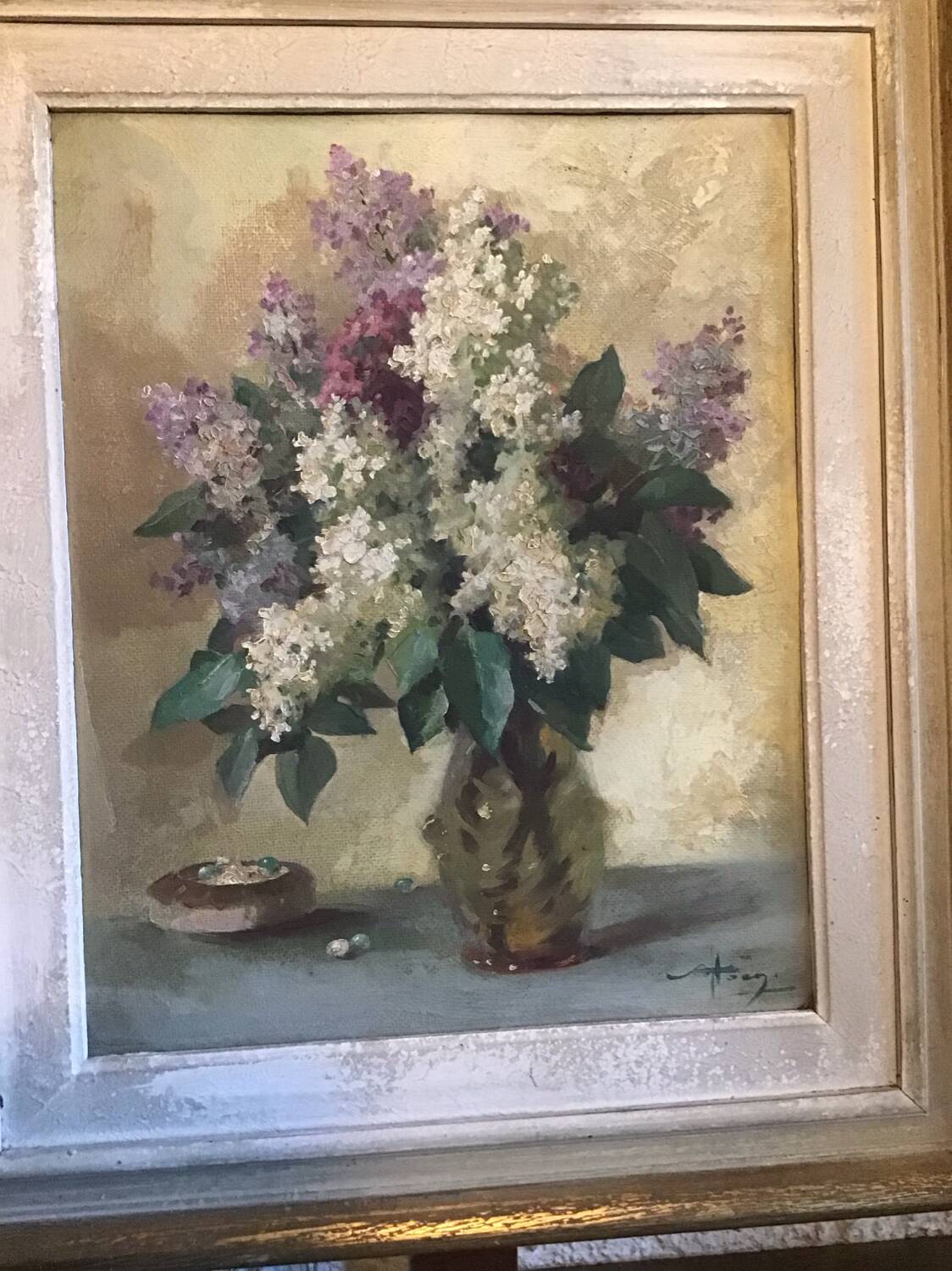 Peinture fleurs