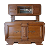 1950s buffet with white marble tray