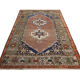 Handwoven vintage turkish wool rug- 128x187cm