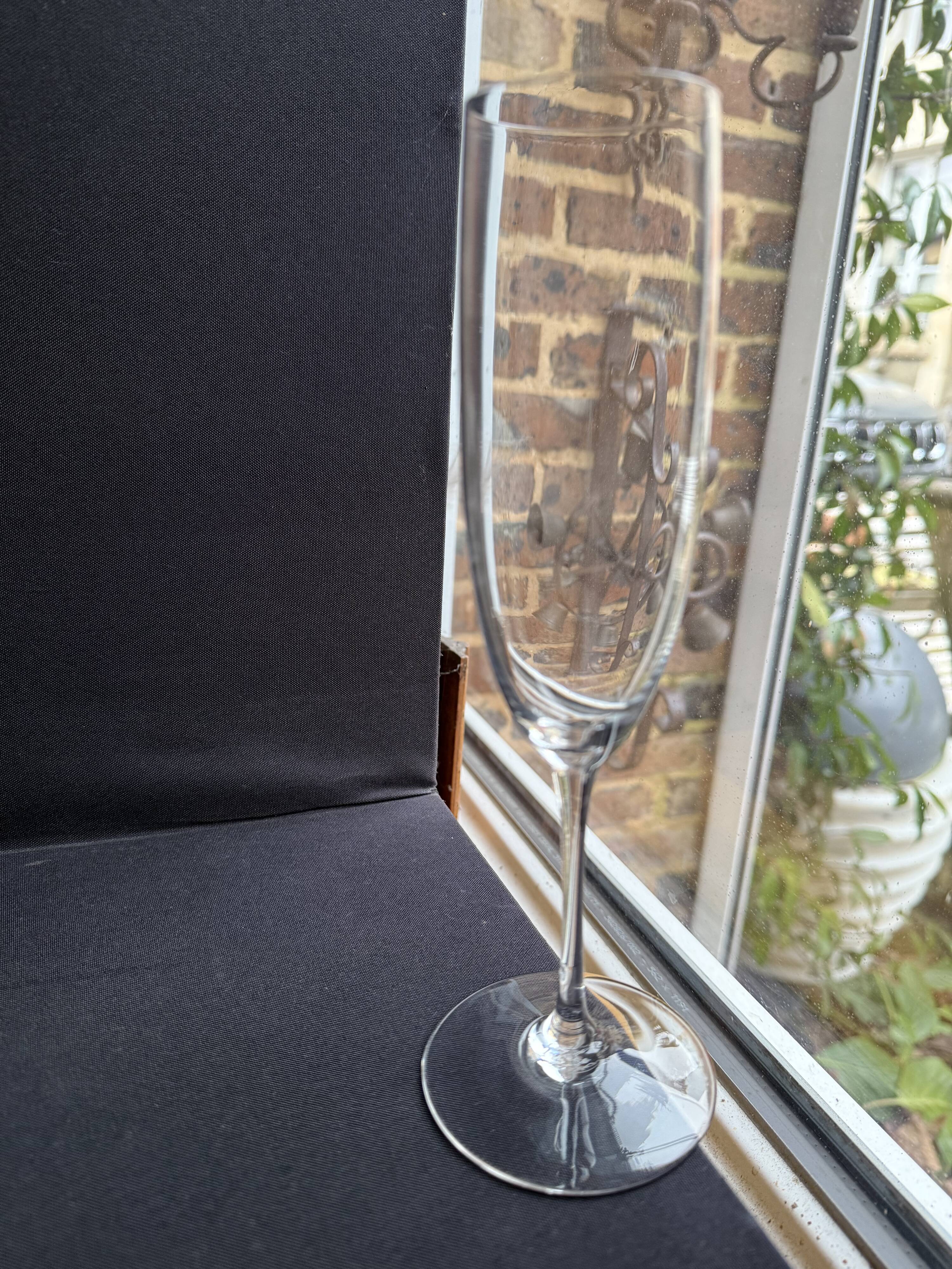 Paire de flûtes à champagne – Baccarat Perfection