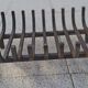 Cast iron log holder