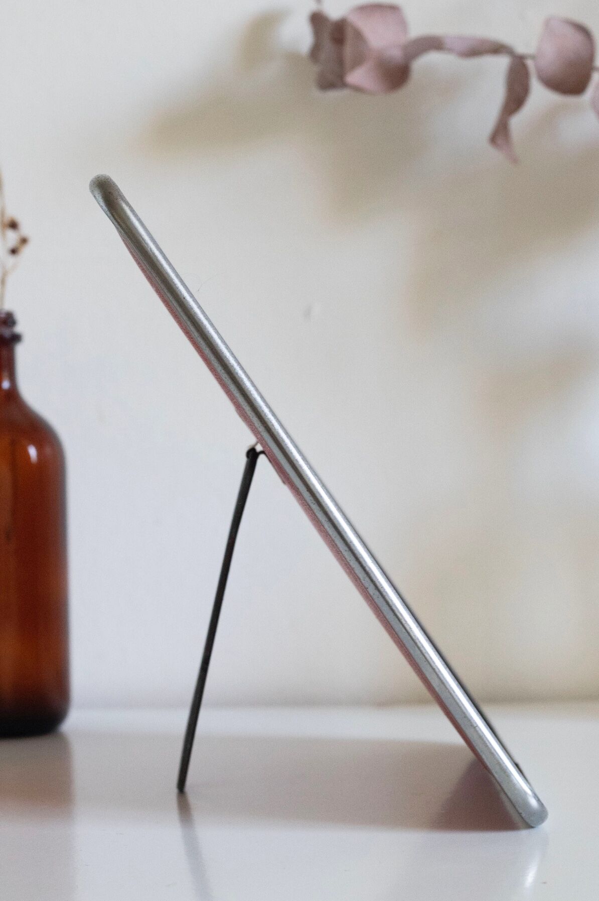 Vintage barber mirror 24*18cm