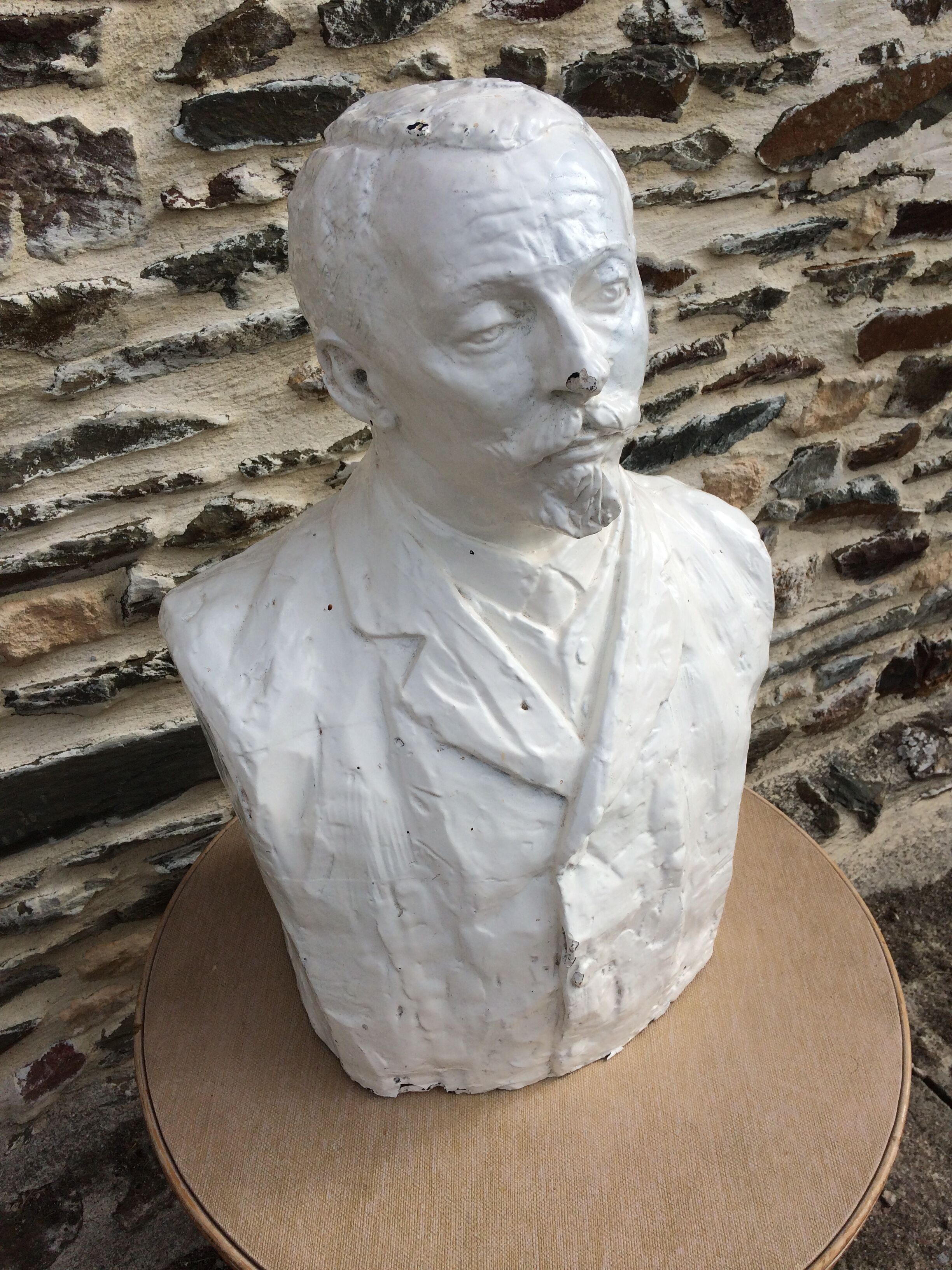 Bust of man