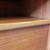Commode teck style scandinave 1970