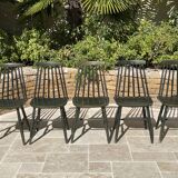 5 Ikea chairs circa 1960, Tellus model